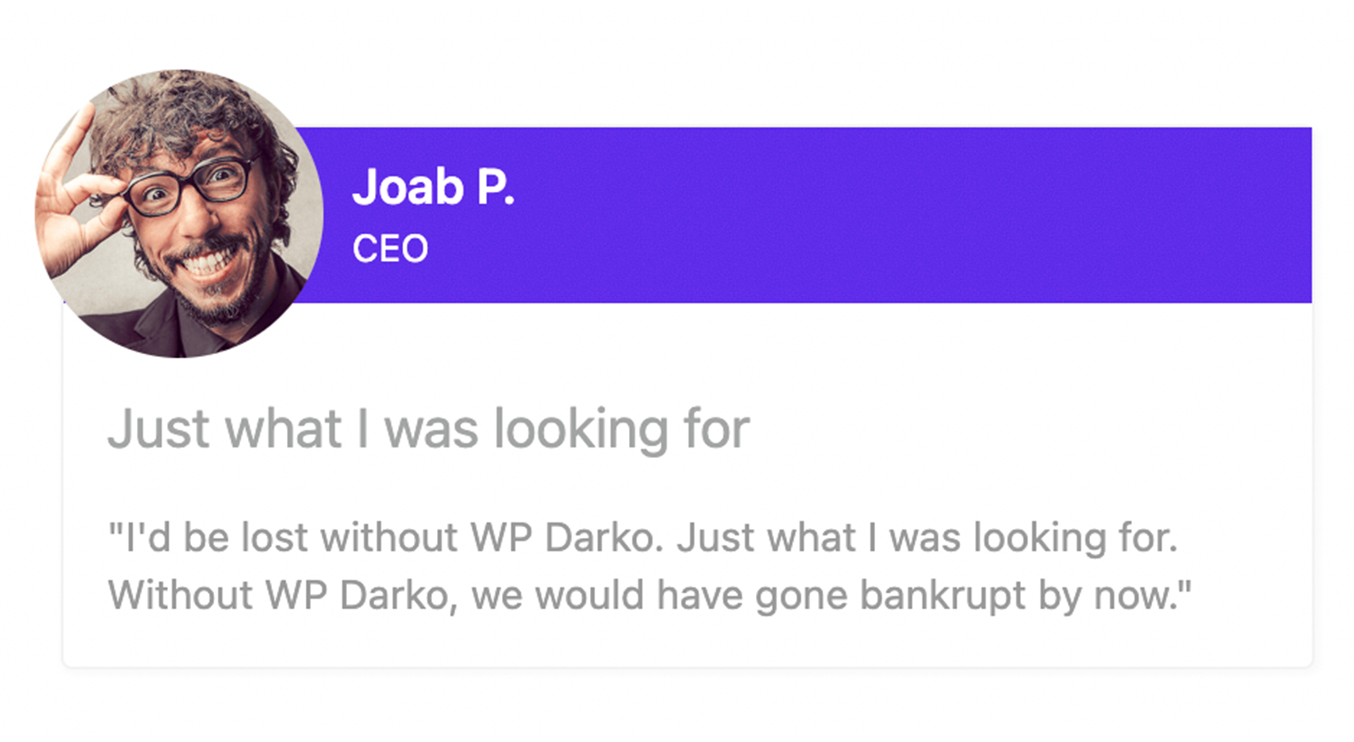 Responsive Testimonials
